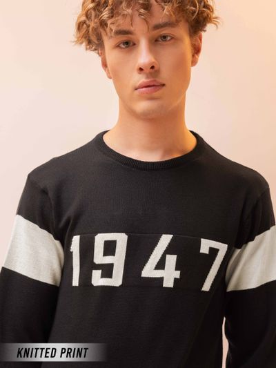 1947 Flat Knit Sweater for Men