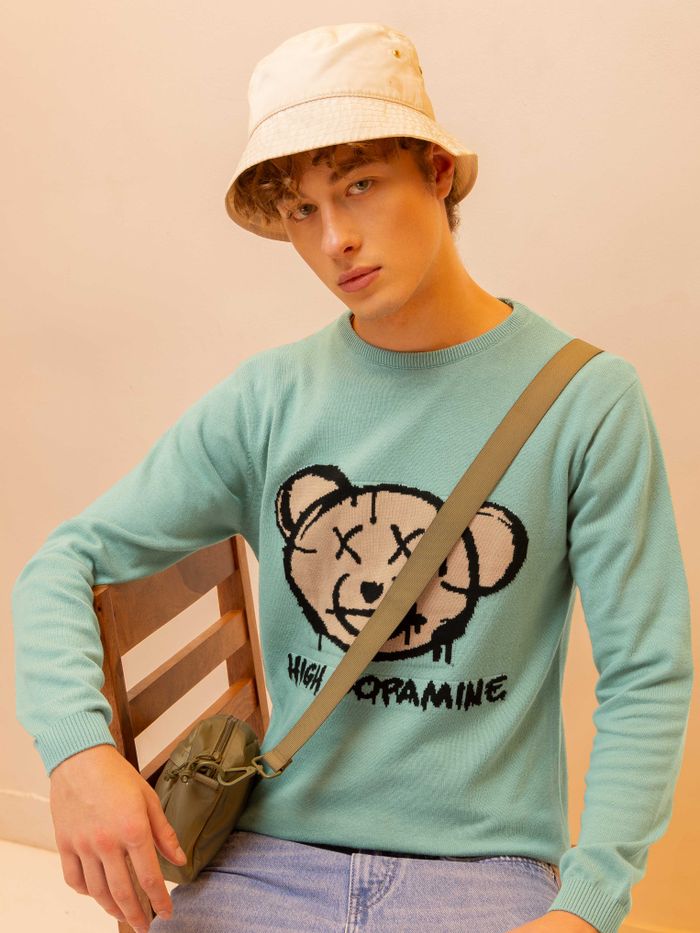 Flat knit sweater shop