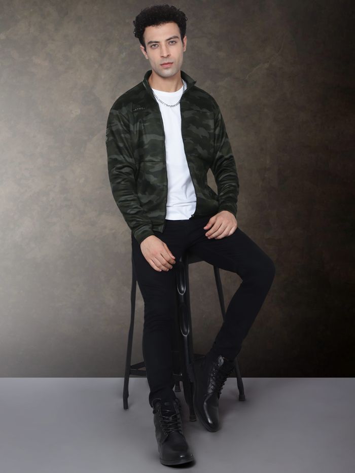 Mens camo winter jacket on sale