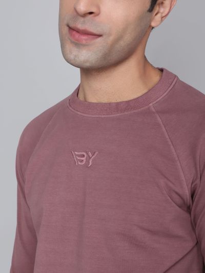 Rosewood Pink RFD Raglan Sweatshirts for Men