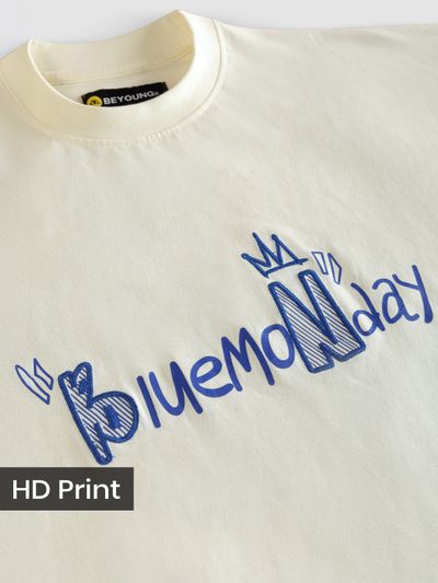 Off White Monday Graphic HD Print T-shirt Off White Monday Graphic HD Print T-shirt