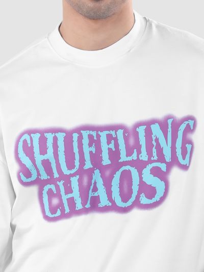 White Star Patch Oversized T-Shirt White Star Patch Oversized T-Shirt