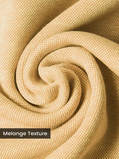 Corn Yellow Melange Polo T-shirt Corn Yellow Melange Polo T-shirt