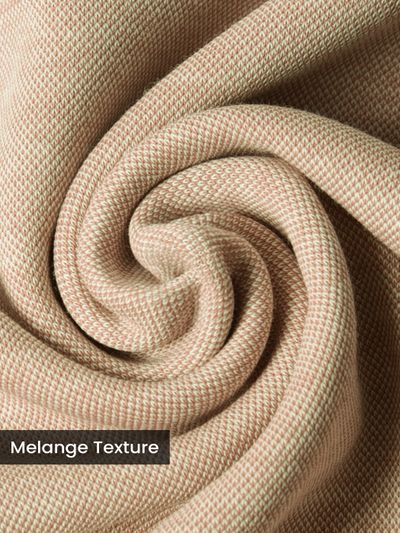Soft Beige Melange Polo T-shirt Soft Beige Melange Polo T-shirt