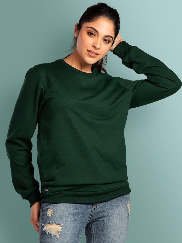 Plain sweatshirts women's hotsell