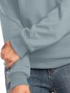 Plain Sky Blue Sweatshirt for Women