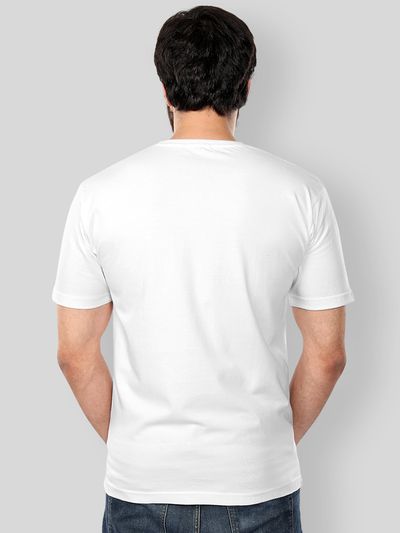 White Men Plain T-Shirt White Men Plain T-Shirt