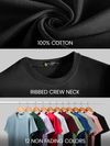 Black Plain T-Shirt