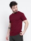 Burgundy Plain T-Shirt