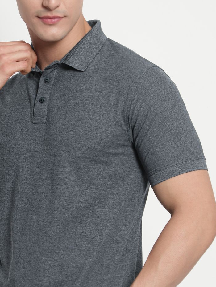 Polo grey t deals shirt