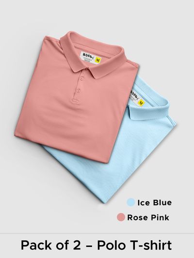 Pack of 2-Ocean-Man Polo T-shirts Combo Pack of 2-Ocean-Man Polo T-shirts Combo,