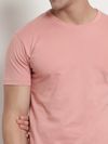 Rose Pink Plain T-Shirt