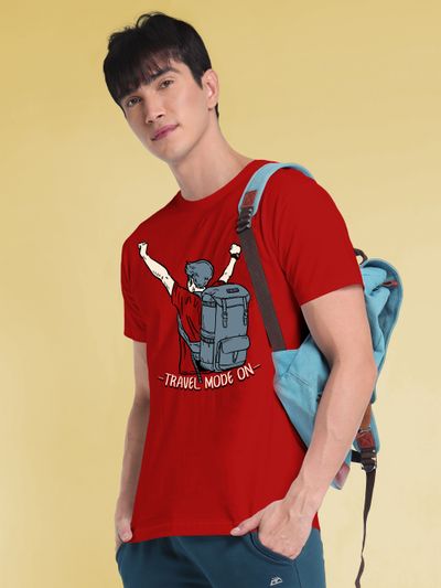 Travel Mode On T-Shirts for Mens Travel Mode On T-shirts for Men