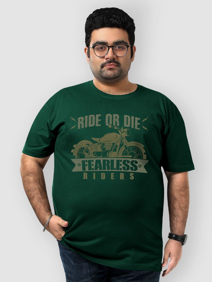 Fearless Bullet Rider Plus Size T shirts