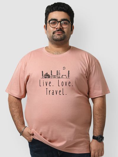 Live Love Travel Plus Size T shirts