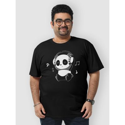 Music Panda Plus Size T shirts XXXL T Shirt,