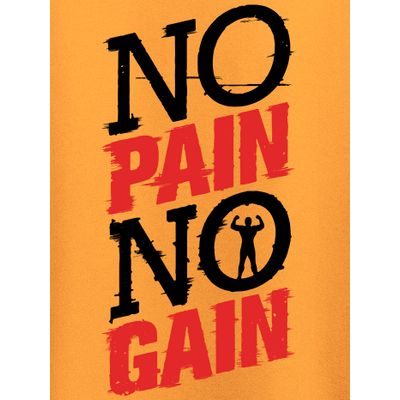 No Pain No Gain Plus Size T shirts 