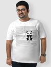 Peeping Panda Plus Size T shirts