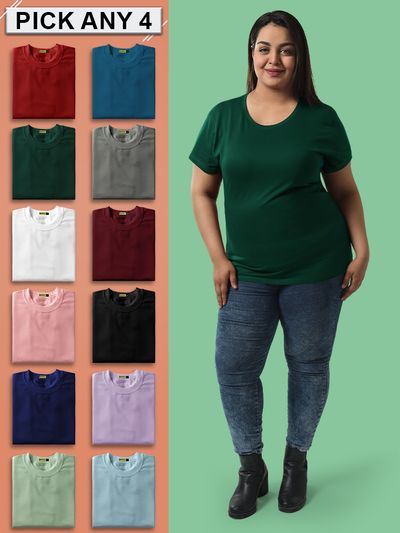Women Plus Size T Shirts 339 Buy Plus Size Tops Online