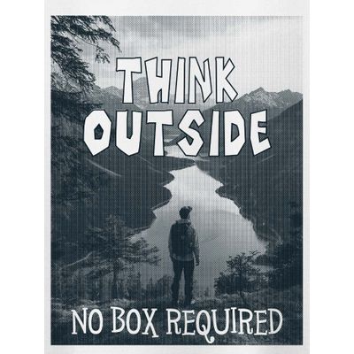 Think Outside The Box Plus Size T shirts 