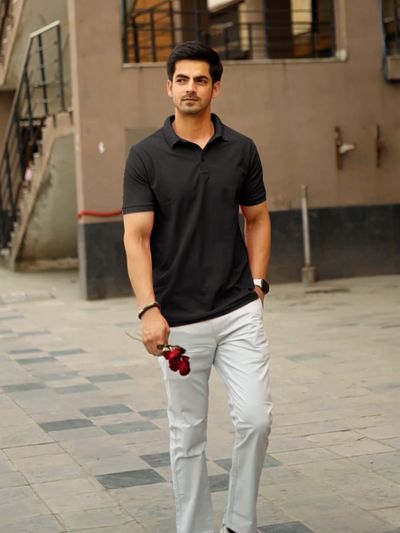 Bold Black Polo T-shirt Bold Black Polo T-shirt