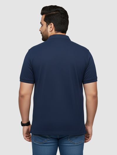 Navy Blue Polo T-shirt