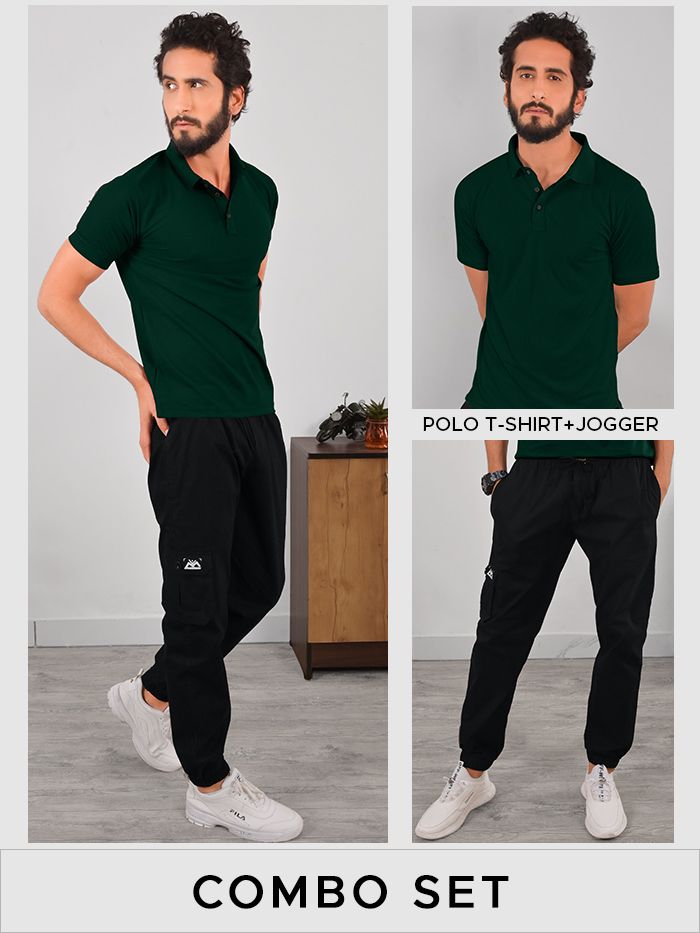 Joggers and polo sales