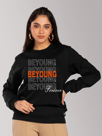 Women Sweatshirts Buy Sweatshirts for Women Online in India at BeYOUng