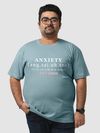 Anxiety Printed Plus Size T shirts