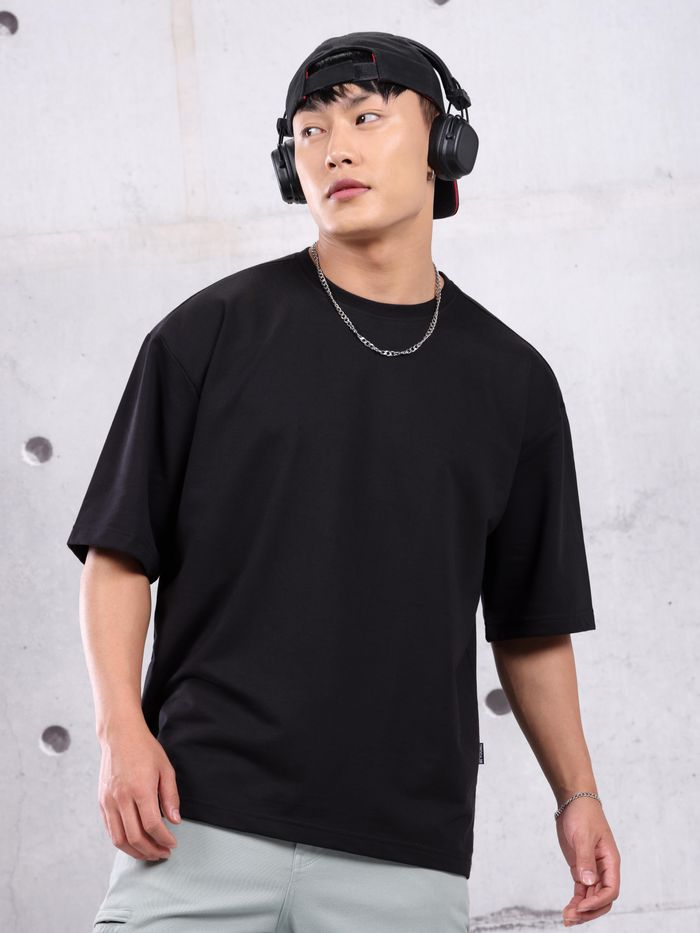 oversized t shirt men plain