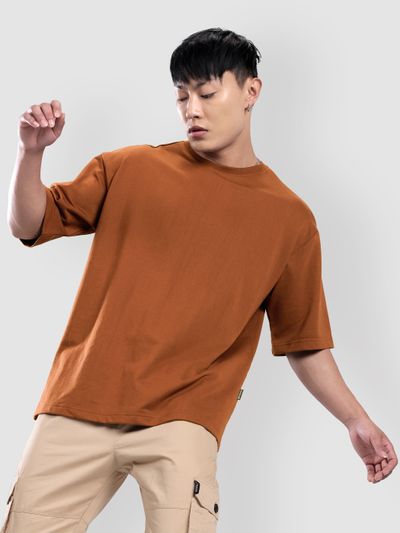 Cotton oversized t-shirts for men online, 