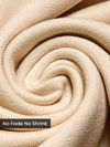 Cream Plain Oversized T-shirt for Men