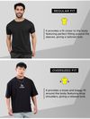 Dead Inside Printed Oversized T-shirt for Men