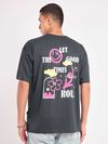 Good Times Printed Oversized T-shirt for Men