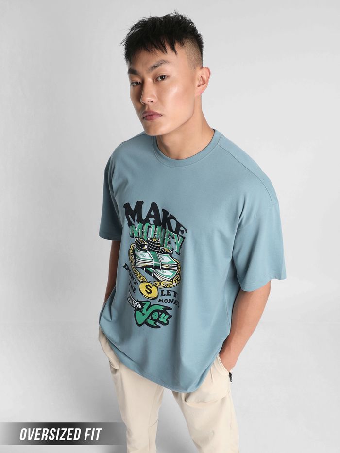 Oversized top tee mens