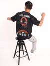 No Humanity Printed Oversized T-shirt for Men