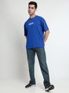Psych Printed Oversized T-shirt for Men