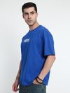 Psych Printed Oversized T-shirt for Men