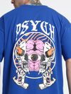 Psych Printed Oversized T-shirt for Men