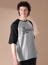 Racing Raglan Oversized T-shirt for Men