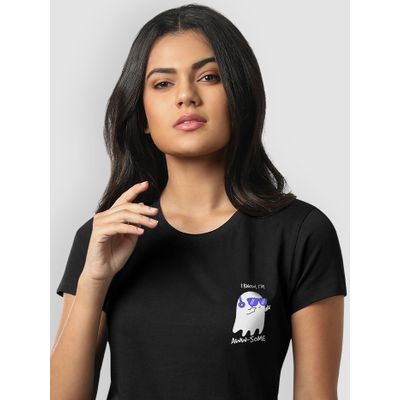 Girls shirts in black sales