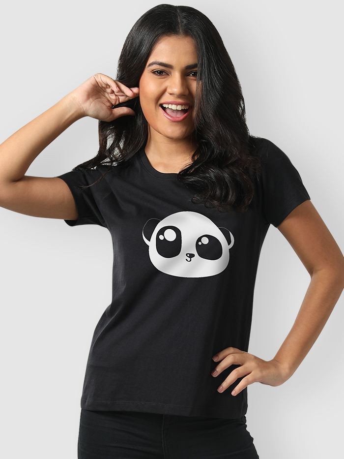 Cute Panda T-shirt for Girls