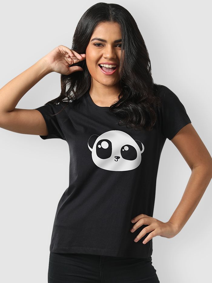 Cute Panda T shirt for Girls