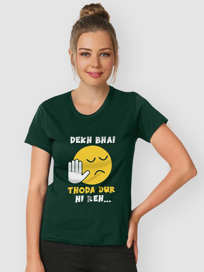 Dekh Bhai T shirt for Girls