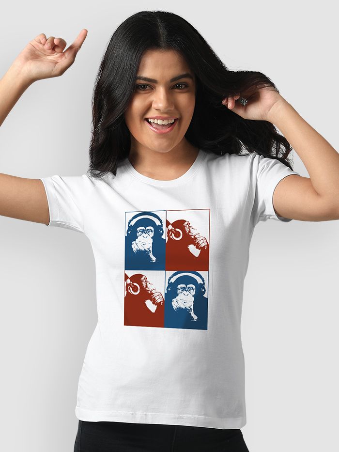 Girls monkey shirt sales