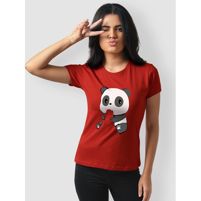 Panda t shirt for girls top