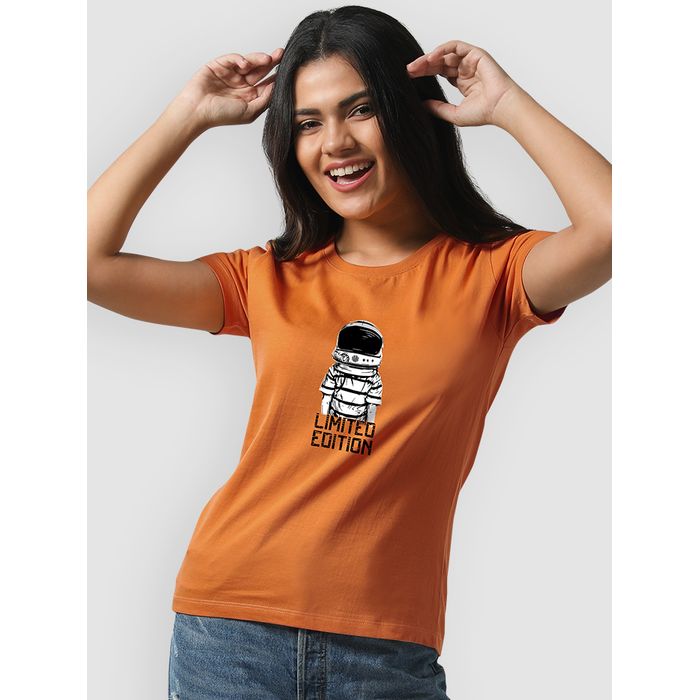 girls orange tshirt