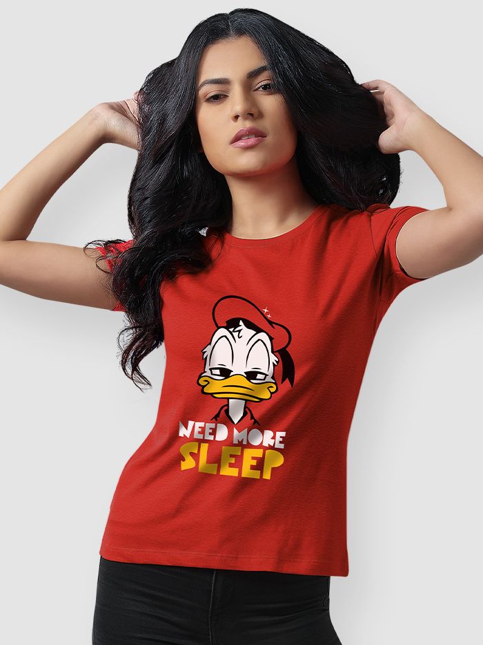 Buy Need More Sleep T shirts for Girls Online in India Beyoung