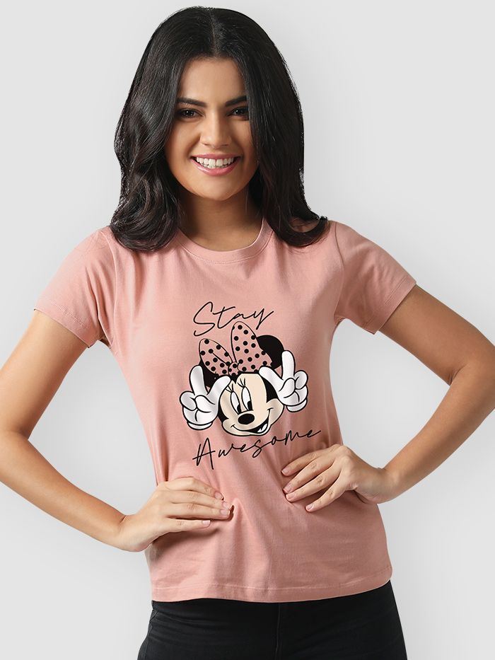 Buy Stay Awesome shirt for Women Online in -Beyoung