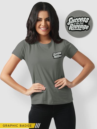 Success Badge T-shirts for Girls,